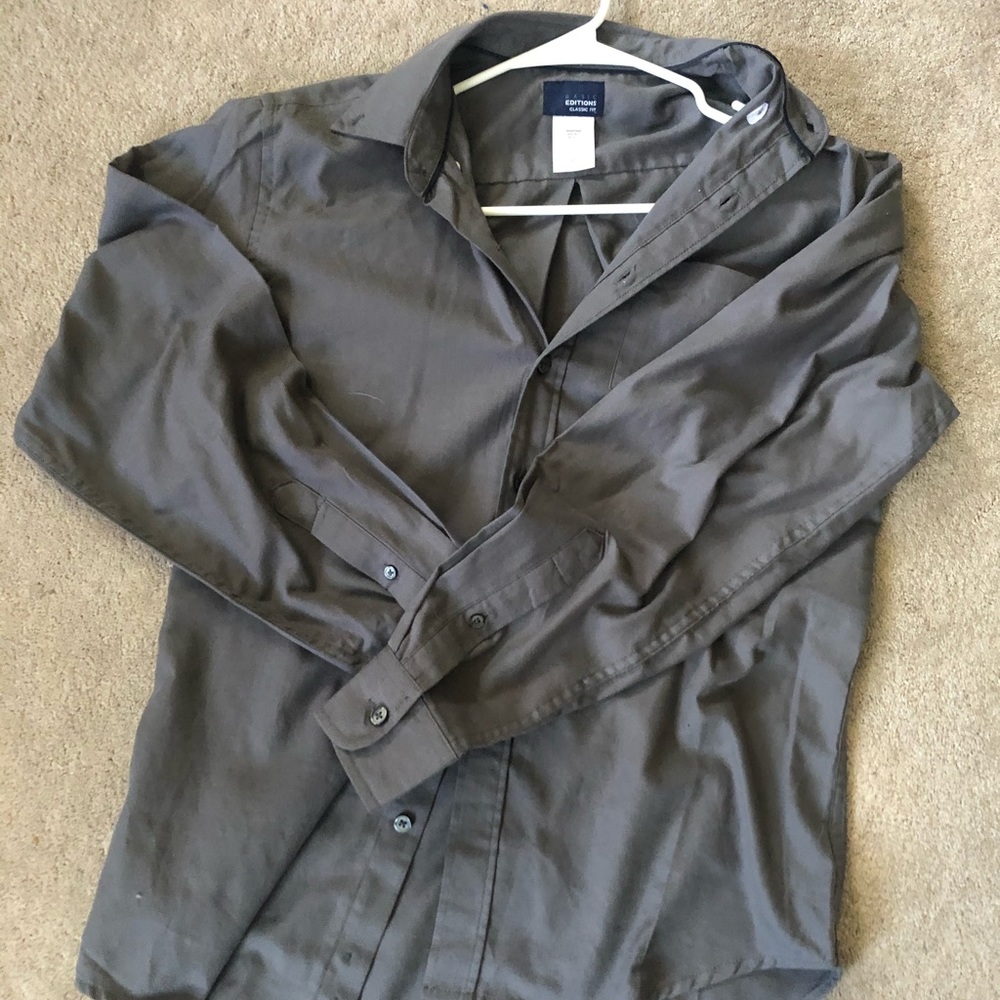 Men’s Button Down Dress Shirt